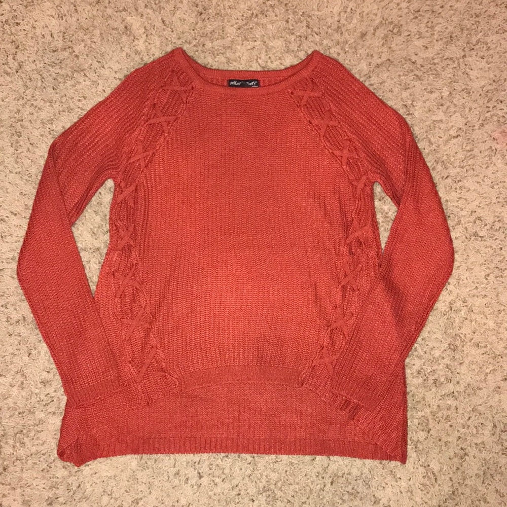 Orange Sweater